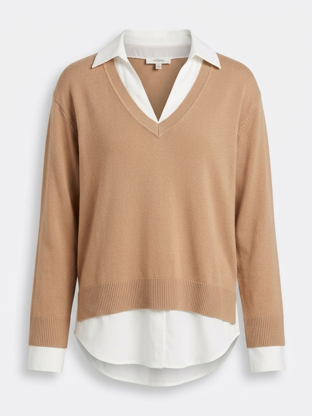 milano Women's V-Neck Sweater Size Medium